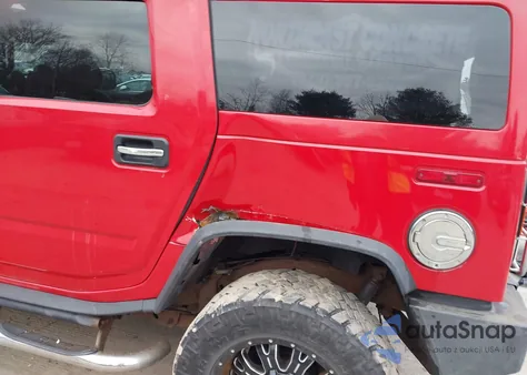 2004 Hummer H2 из США, поврежденный, VIN 5GRGN23U54H120134